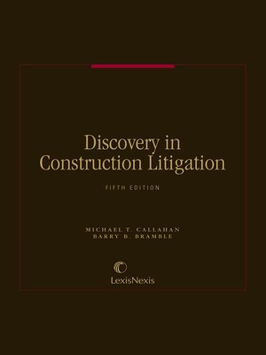 cover image of Discovery in Construction Litigation